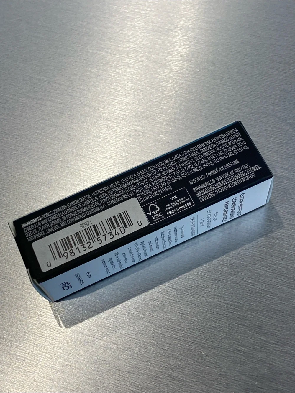 bareMinerals Mineralist Hydra-Smoothing Lipstick Memory NIB .12 oz